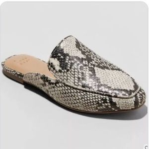 Women's Cardi Mules - A New Day™ Snake